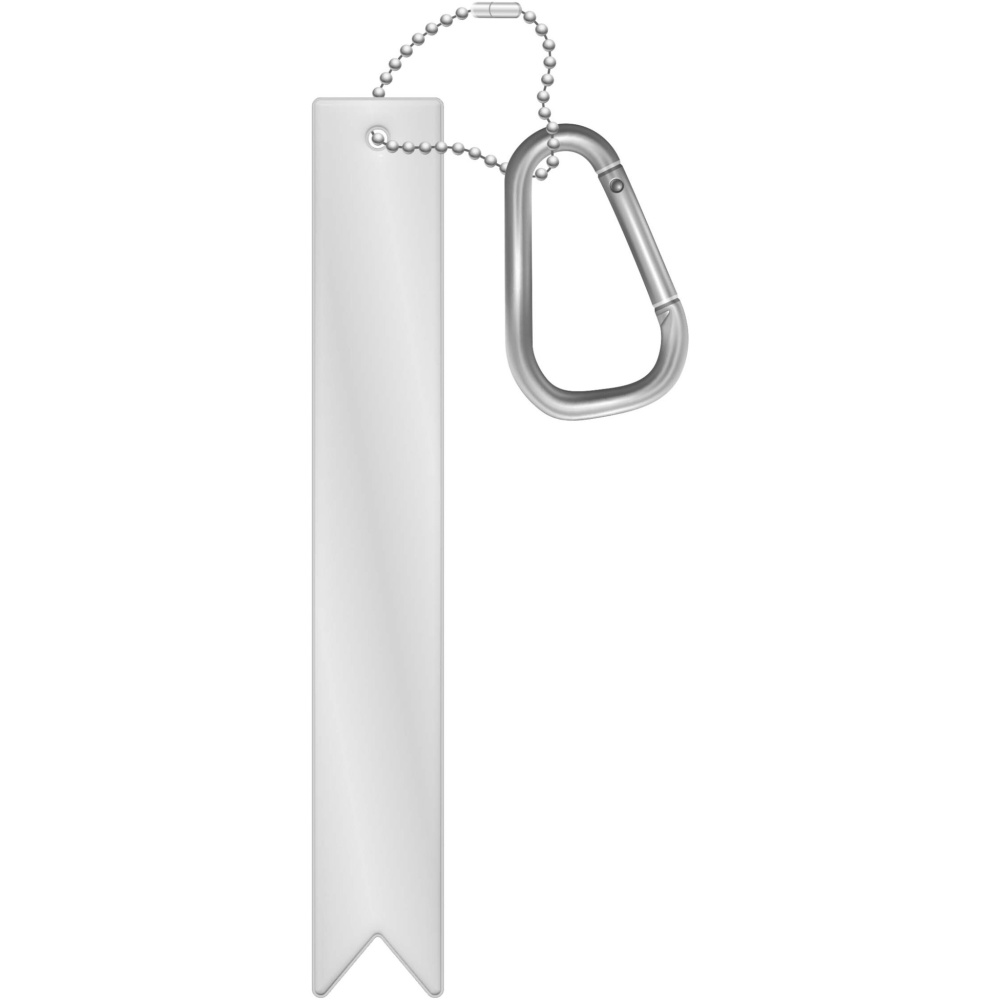 RFX™ H-9 lightweight reflective PVC hanger with carabiner, product image