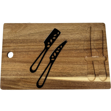 SCX.design K06 cheese board and knives set, product image, Wood (3)