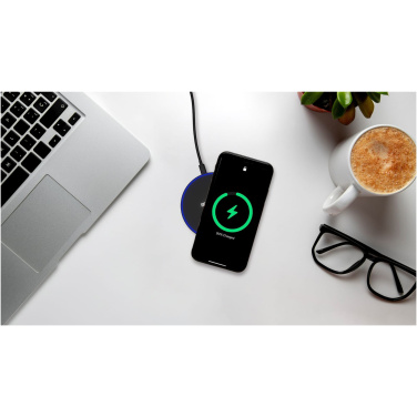 SCX.design W2115W light-up logo wireless charging pad, product image, Black (2)