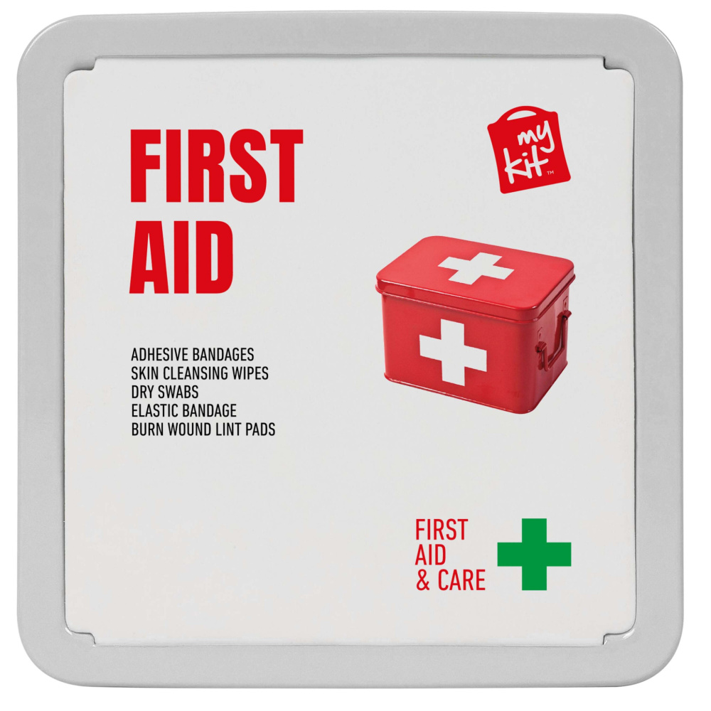 MyKit First Aid tin kit, product image