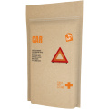 MyKit Car First Aid Kit with paper pouch, Kraft brown