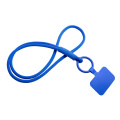 Tubyard lanyard phone holder with elastic tube, Ocean blue