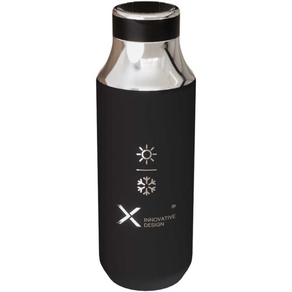 SCX.design D12 500 ml insulated stainless steel water bottle with straw, product image
