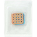 3-pieces anti scratch patches with full colour printed paper envelope, White