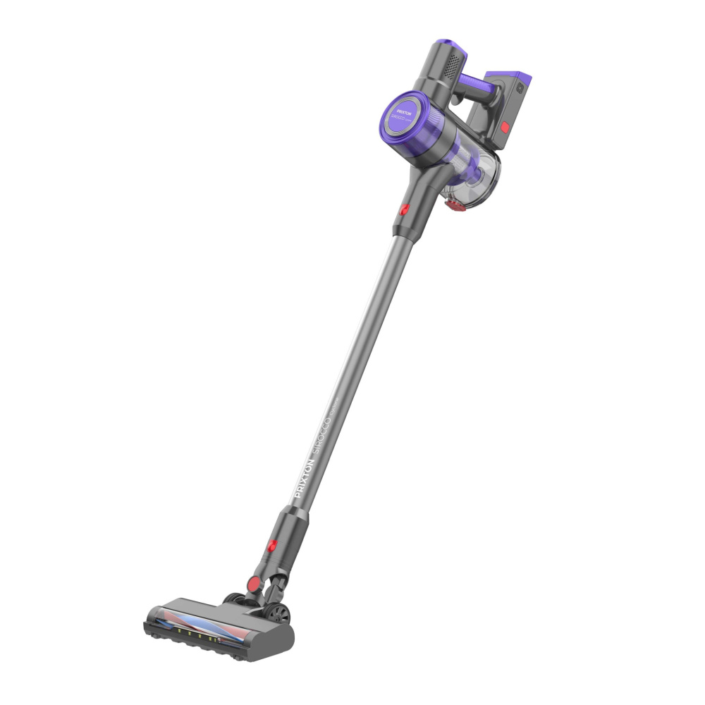 Prixton Sirocco Cyclone cordless vacuum cleaner, Grey, product image