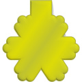 RFX™ M-10 snowflake reflective TPU magnet, Neon yellow