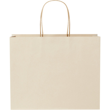 Agricultural waste 150 g/m2 paper bag with twisted handles - 31 x 12 x 25 cm, product image