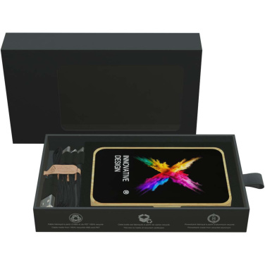 SCX.design P26 15W 5000 mAh wooden MagSafe power bank, product image (2)