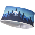 Emma sublimation RPET headband with fleece, White