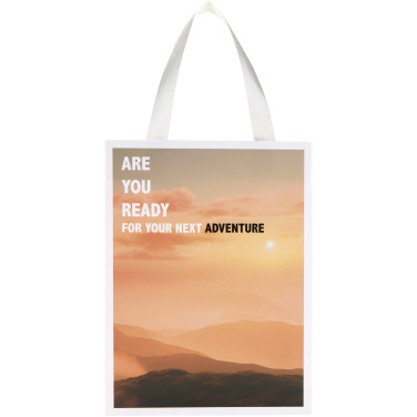 Smartfold 210 g/m² paper bag with ribbon handles and matt lamination - 24 x 10 x 32 cm, product image