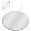 RFX™ H-16 round lightweight reflective PVC hanger - large, White