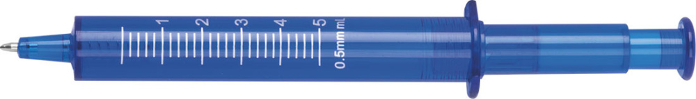 Syringe ballpoint pen VICENZA, blue, product image