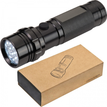 Metal flashlight 14 LED ERASMO, product image