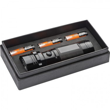 Metal flashlight 14 LED ERASMO, product image