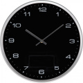 Wall clock FRANCISCA, black