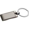 Metal keyring TIMOTHY, grey