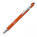 Aluminum touch pen HERMANN, orange