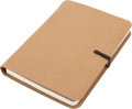 Notebook A5 lined ALEJANDRA, brown