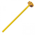 Pencil with eraser GERTRUDA, yellow