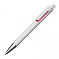 Plastic pen DEAN, red