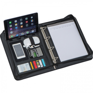 A4 folder with lined notebook and ring binder LUCIANA, product image