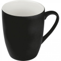 Ceramic mug soft touch 300 ml JUDYTA, black