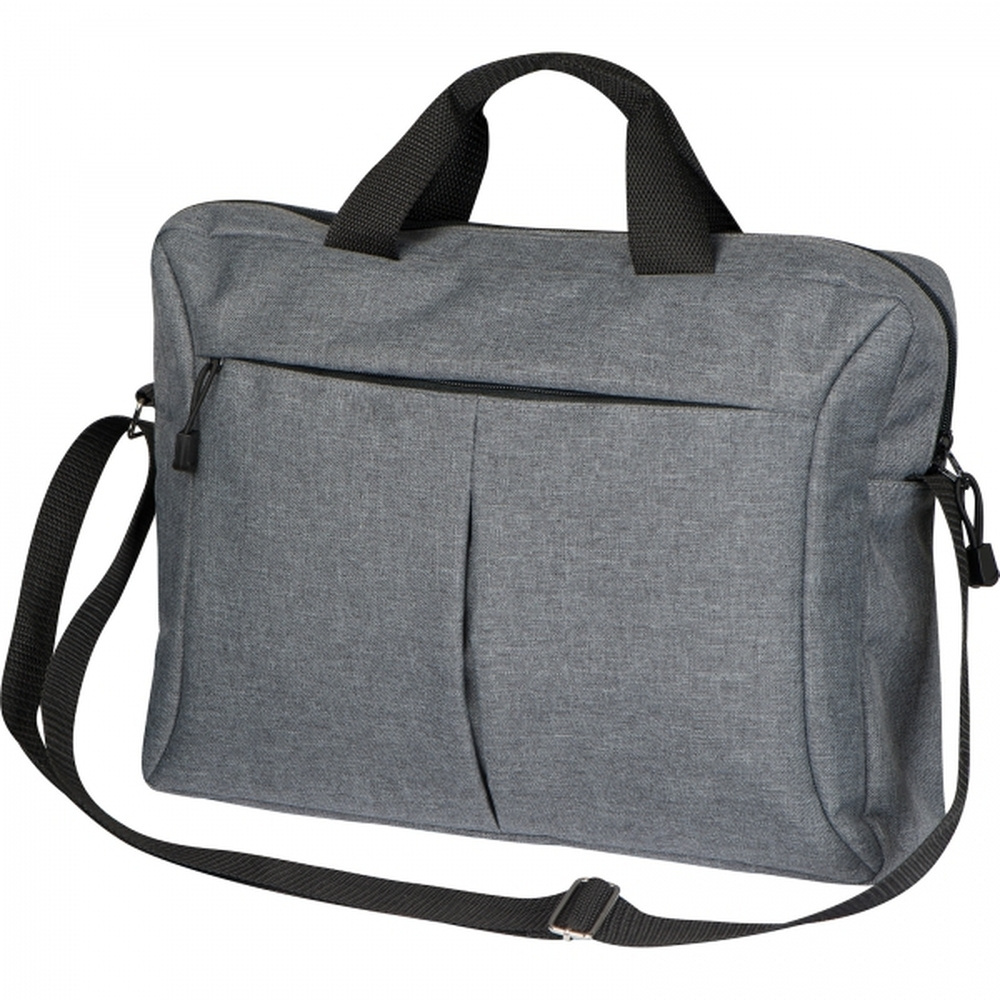 Laptop bag 14.1 inch IWAN, grey, product image
