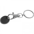 Keyring with token NELLIE, black