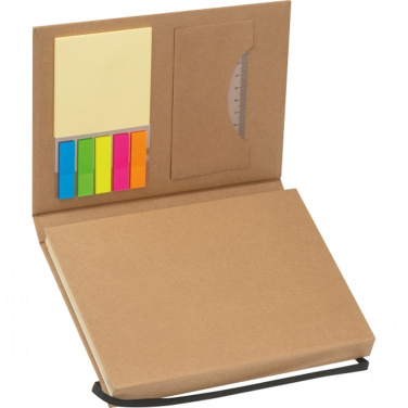 Folder with lined notebook and writing accessories CALVIN, product image