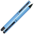Writing set ballpoint pen & roller touch pen soft touch CELEBRATION Pierre Cardin, light blue