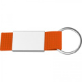 Metal keyring MARC, orange