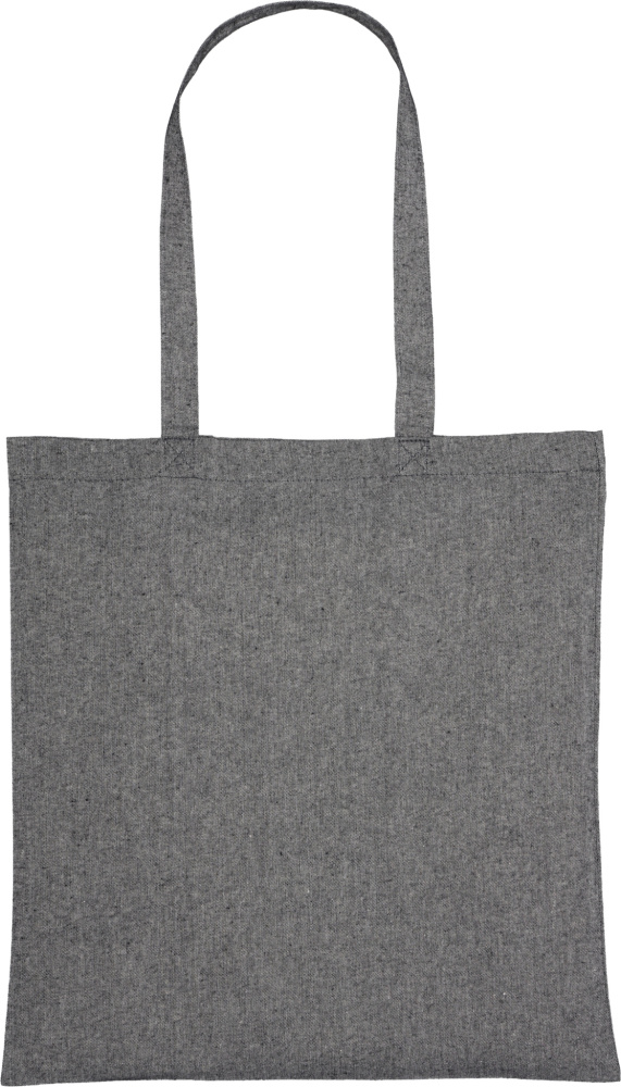 Recycled cotton bag with long handles 140 g/m2 LAMBERTO, product image
