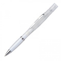 Plastic pen with sprayer SABINA, white