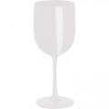 Plastic glass 450 ml CHIARA, white