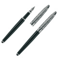 Writing set ballpoint pen & fountain pen JACQUES Pierre Cardin, black