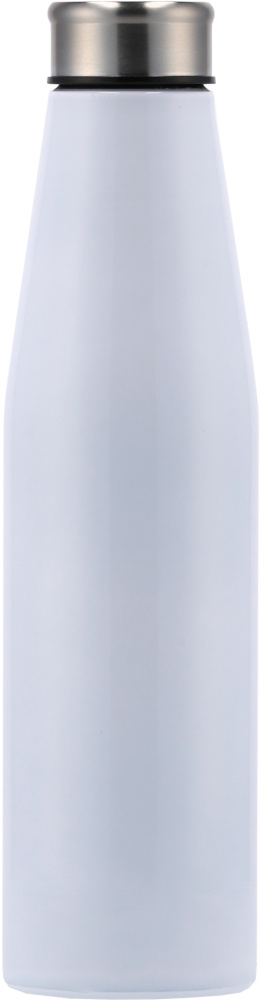Steel bottle 750 ml LINDSAY, white, product image