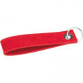 Keychain made of recycled felt PATRYCJA, red