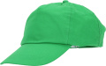 Cotton 5-panel baseball cap 170 g/m² MEGAN, green
