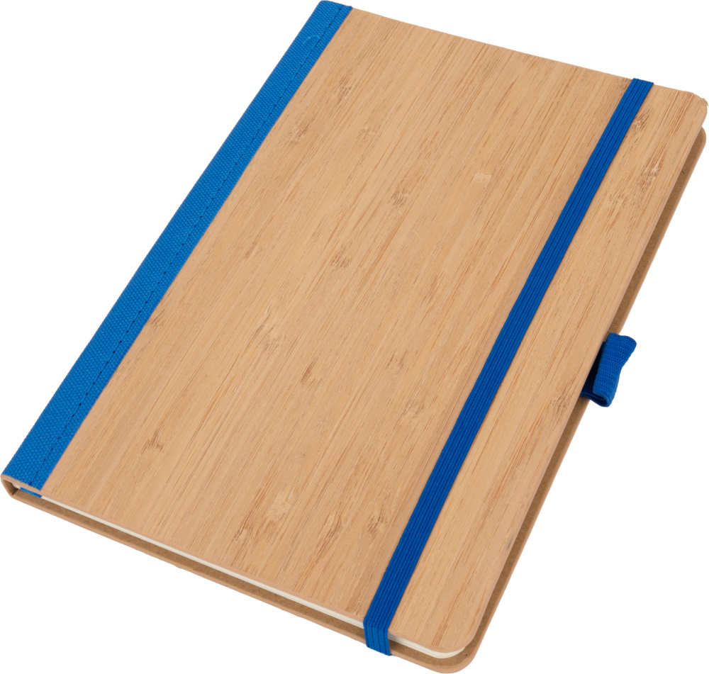 A5 lined notebook made of recycled polyester TEOFILO, product image