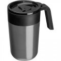 Thermal mug 400 ml LISA, grey