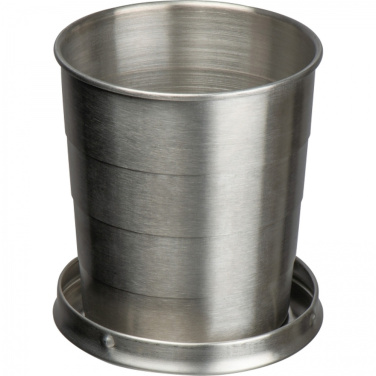 Foldable steel mug 250 ml HEATHER, product image