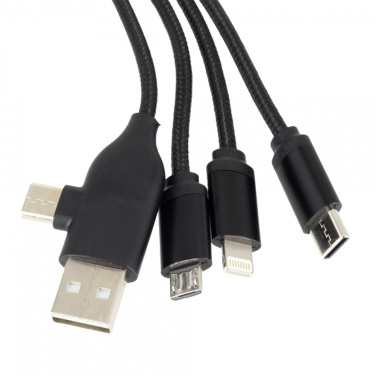 4in1 cable with illuminated logo, RXD-368, product image
