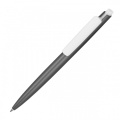 Pen made of recycled plastic CAMILA, white