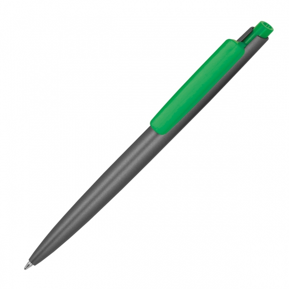 Pen made of recycled plastic CAMILA, green, product image