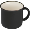 Ceramic mug 350 ml RAYMOND, black