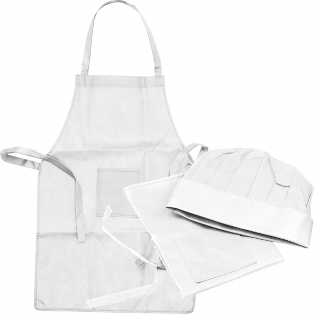 Apron and chef hat for kids GINEVRA, product image
