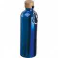 Metal bottle 750 ml RUTH, blue