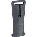 Wine bag LUCIE, dark grey