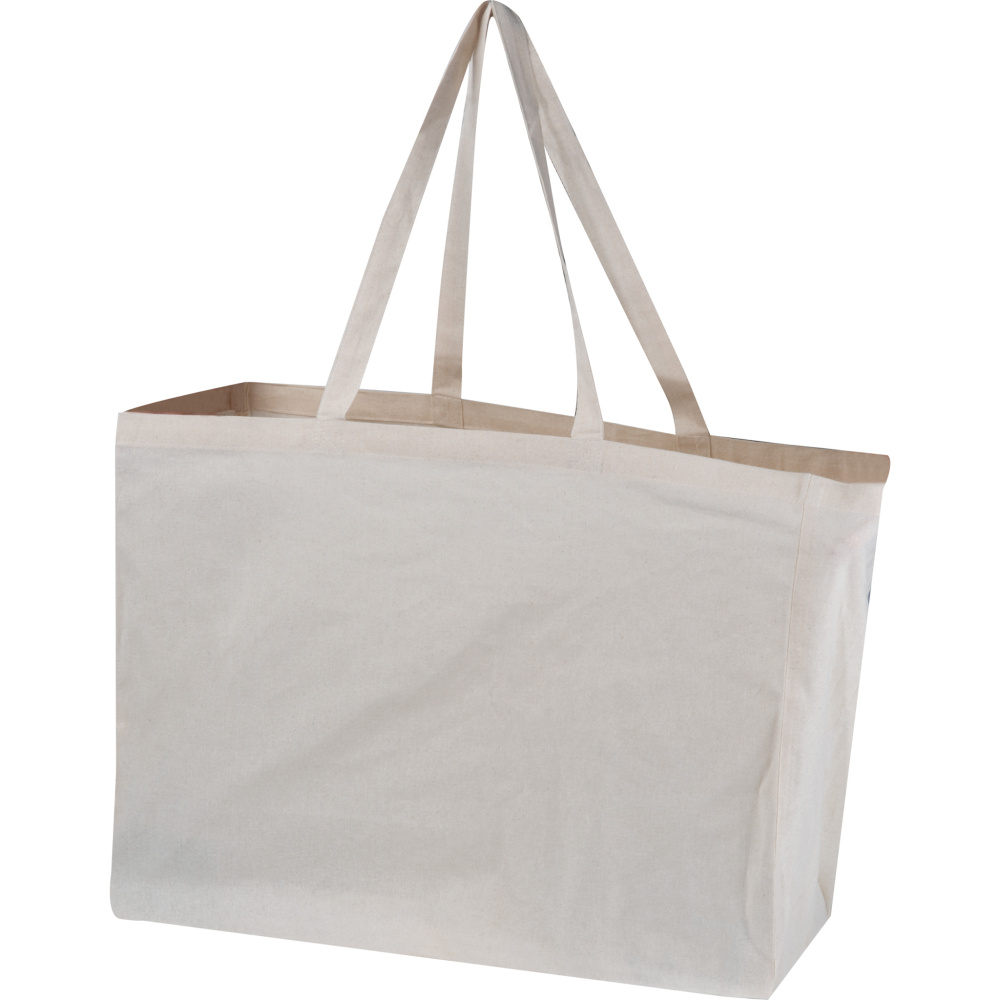 XXL shopping bag 140 g/m2 HUGON, beige, product image