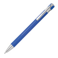 Recycled aluminum pen JULIO, blue
